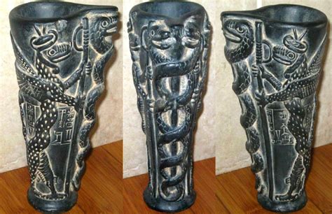 ningishzida dragon vase.